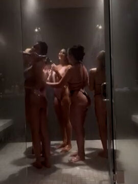 Aishah Sofey 5 Girl Nude Shower PPV video Onlyfans So hot